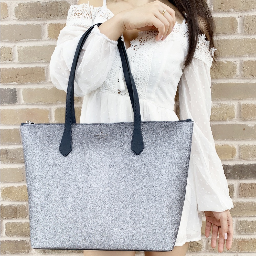 Kate spade large glitter tote - Picture 4 of 6